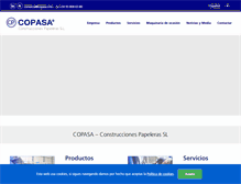 Tablet Screenshot of copasa.eu