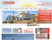 Tablet Screenshot of copasa.org