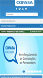 Mobile Screenshot of copasa.com.br